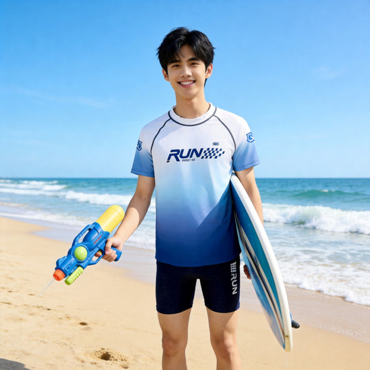 Jungen Surfshirt mit UV-Schutz EB
