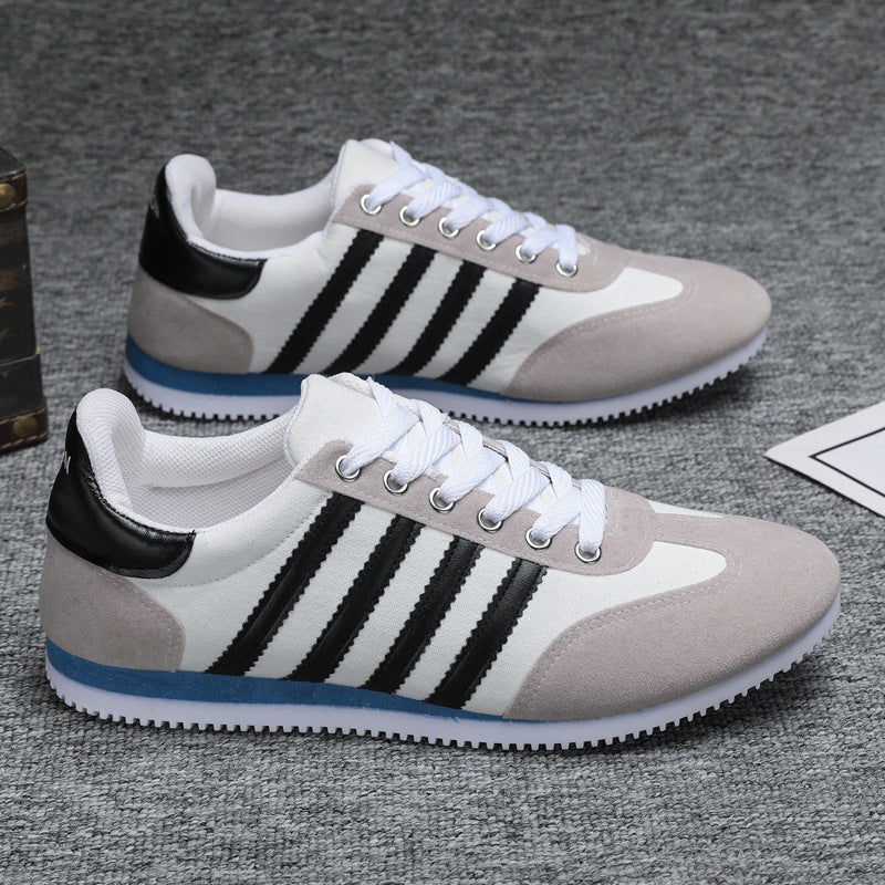 Damen Modische Freizeitsneaker mit niedrigem Profil und rutschfester Sohle EB