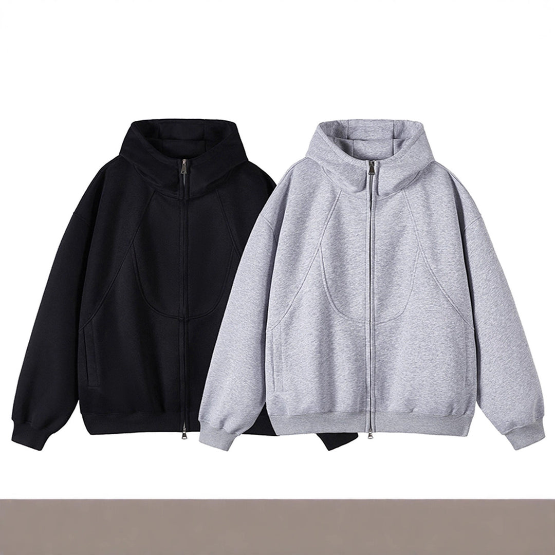 Damen modischer Kapuzenpullover mit innovativem Schnitt EB