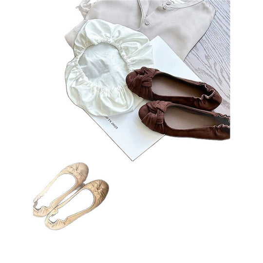 Damen Ballerinas mit elegantem Knotendesign EB