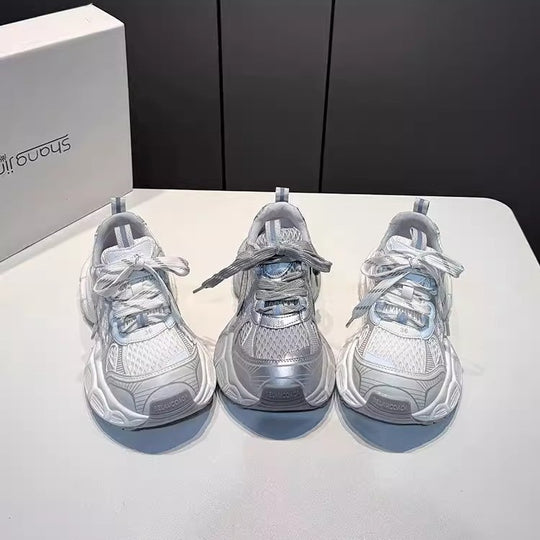 Damen Sportliche Lauf-Sneaker mit atmungsaktivem Obermaterial und komfortabler Dämpfung EB