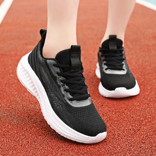 Damen Lauf-Sneaker mit atmungsaktivem Obermaterial und stoßdämpfender Sohle EB