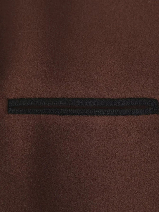 Damen elegante Übergangsjacke mit dekorativen Knöpfen EB