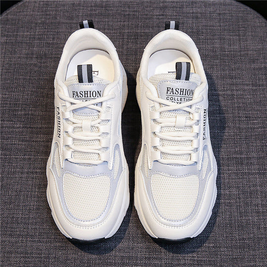 Damen Sportliche Sneaker mit atmungsaktivem Obermaterial und dämpfender Laufsohle EB