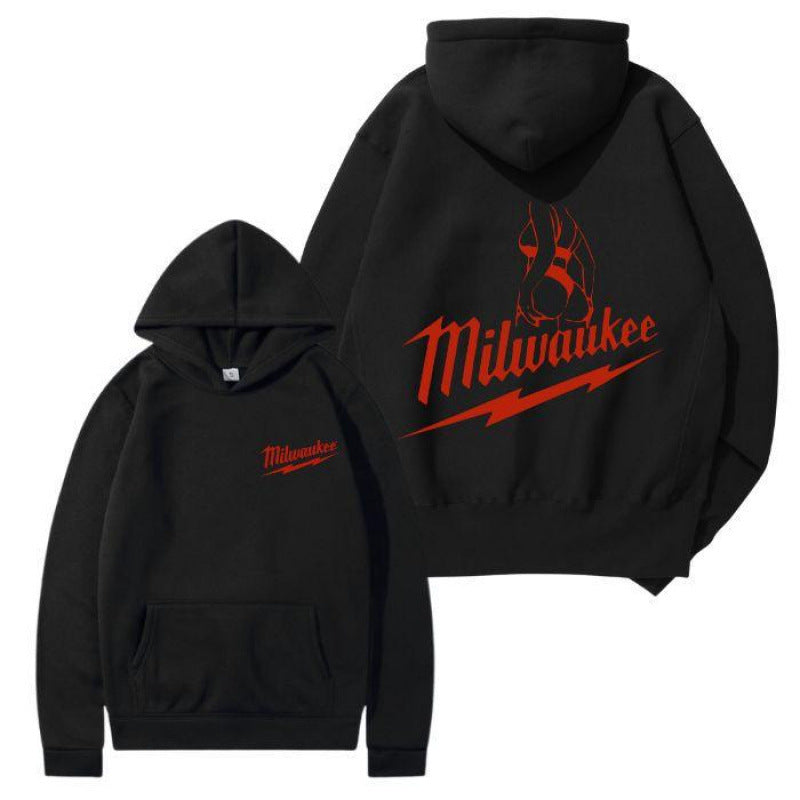 Damen Kapuzensweater mit modernem Logo-Print und weicher Innenseite EB