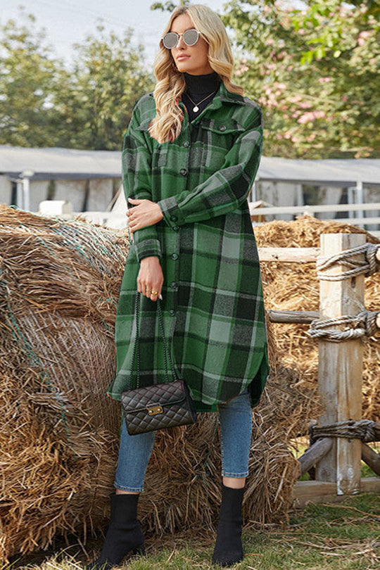EB | Flanell Karotrenchcoat