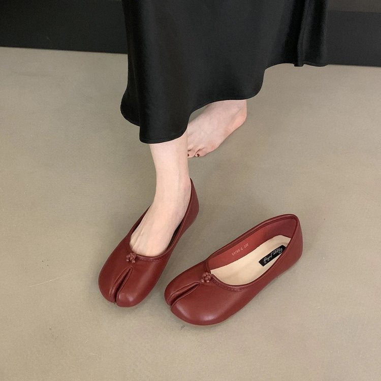 Damen Ballerina-Pantoletten mit innovativem Design und weichem Innenfutter EB