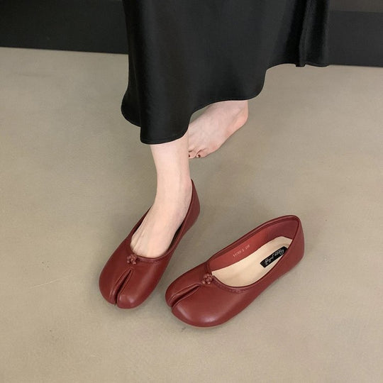 Damen Ballerina-Pantoletten mit innovativem Design und weichem Innenfutter EB