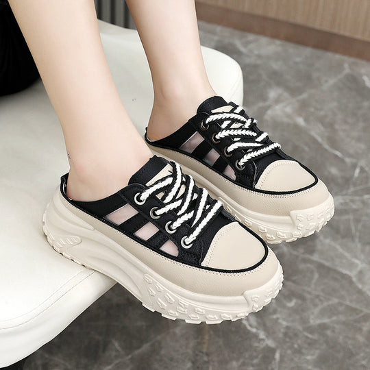 Damen Sportliche Slip-On Sneakers EB