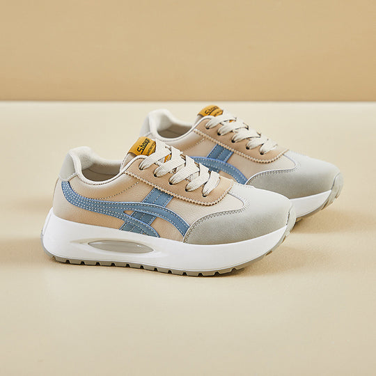 Damen Sportliche Sneaker mit atmungsaktiver Oberflächenstruktur und komfortabler Dämpfung EB