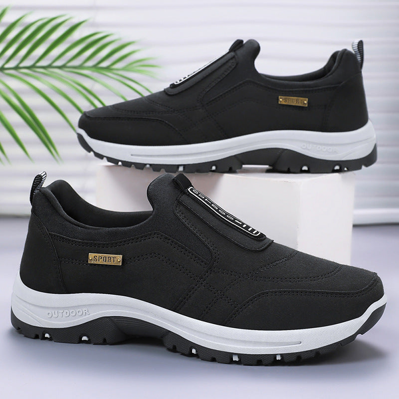 Herren nan sportlicher Outdoor-Slip-On Sneaker mit rutschfester Profilsohle EB