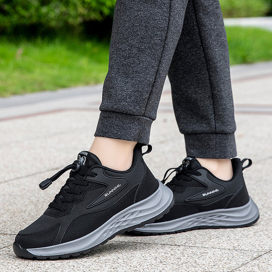 Damen Sportliche Laufschuhe mit flexiblem Schnellschnürsystem und atmungsaktiver Mesh-Oberfläche EB