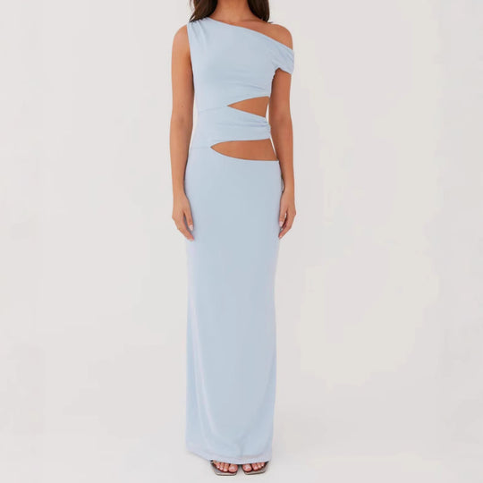 Damen Elegantes Maxikleid mit raffinierten Cut-Out-Details und figurbetontem Schnitt EB