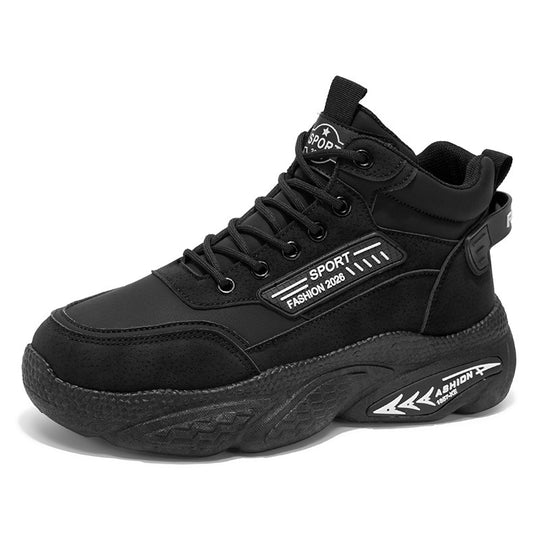 Damen Sportliche High-Top Sneakers mit rutschfester Sohle und extra Dämpfung EB