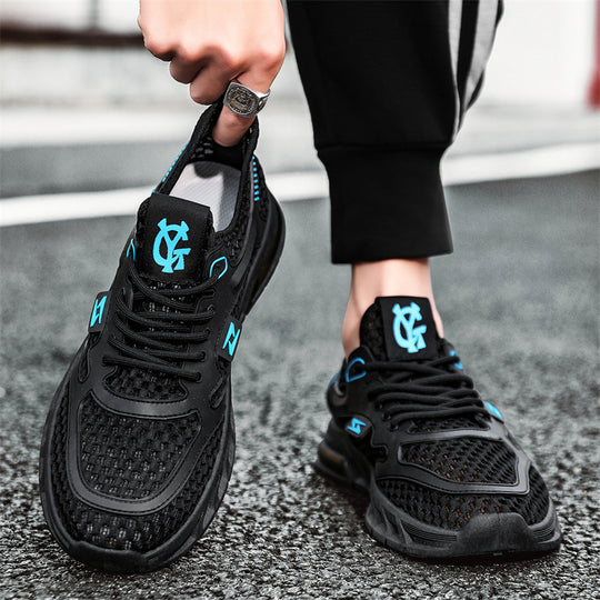 Damen Atmungsaktive Freizeitsneaker mit elastischem Obermaterial und rutschfester Sohle EB