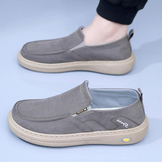 Damen Bequeme Slip-On Freizeitschuhe mit flexiblem Sohlenkomfort EB