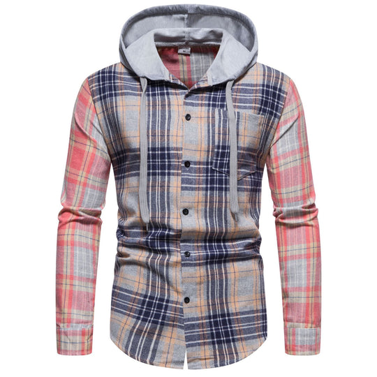 Herren Hemd mit Kapuze EB