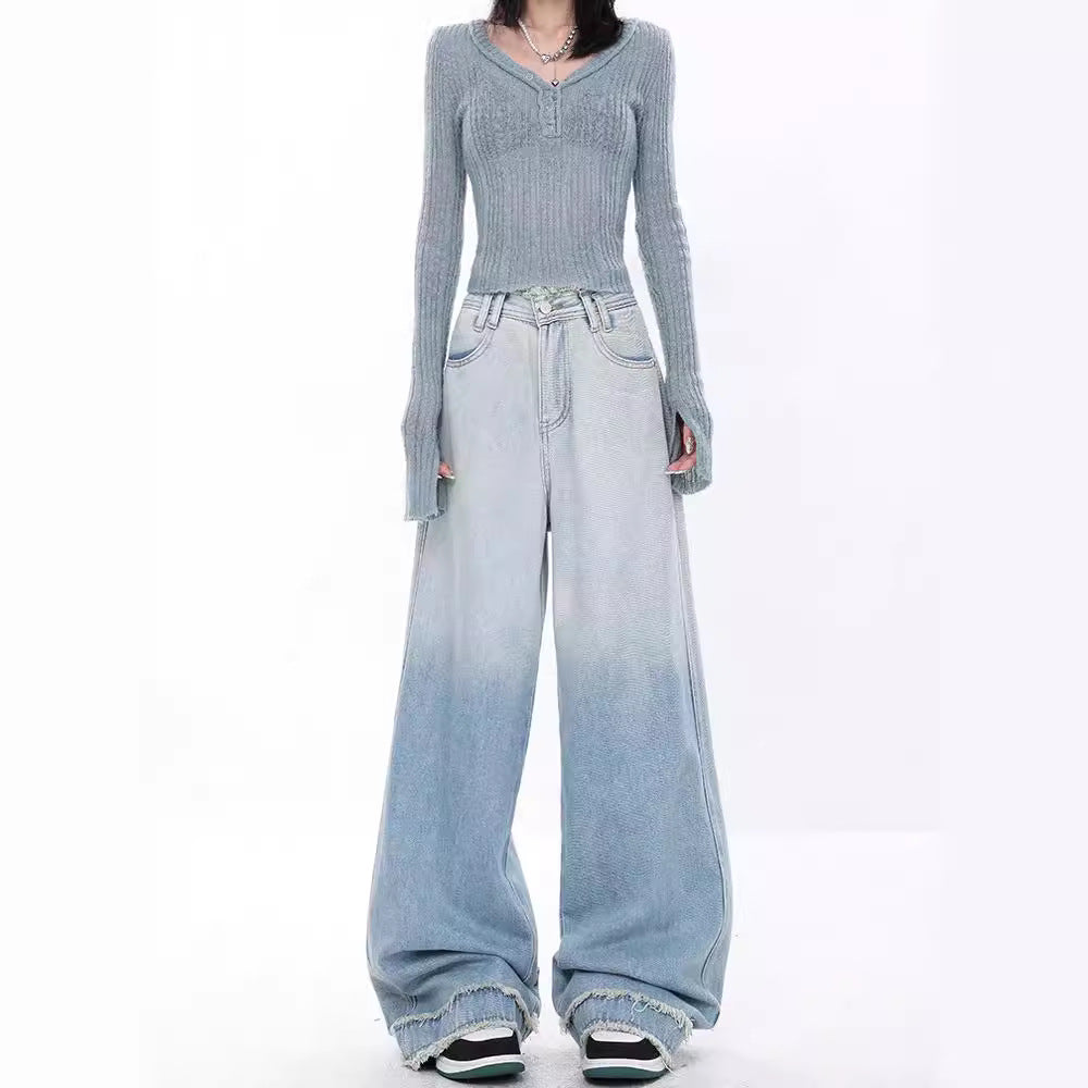 Damen weite Jeanshosen EB