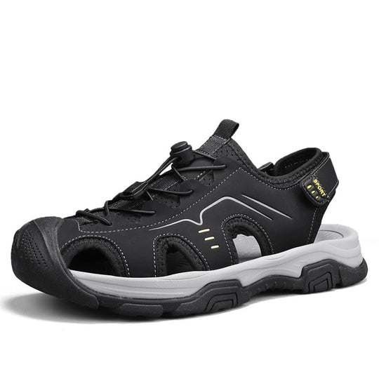 Damen Sportliche und atmungsaktive Wassersandalen mit rutschfester Sohle EB