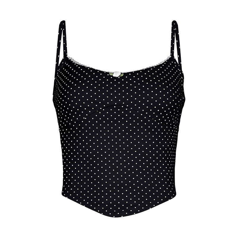 Damen Polka-Dot Top EB
