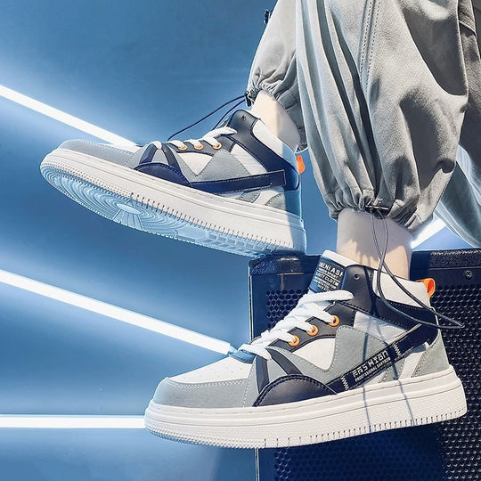 Damen Modische High-Top Sneakers mit innovativer Dämpfungstechnologie EB