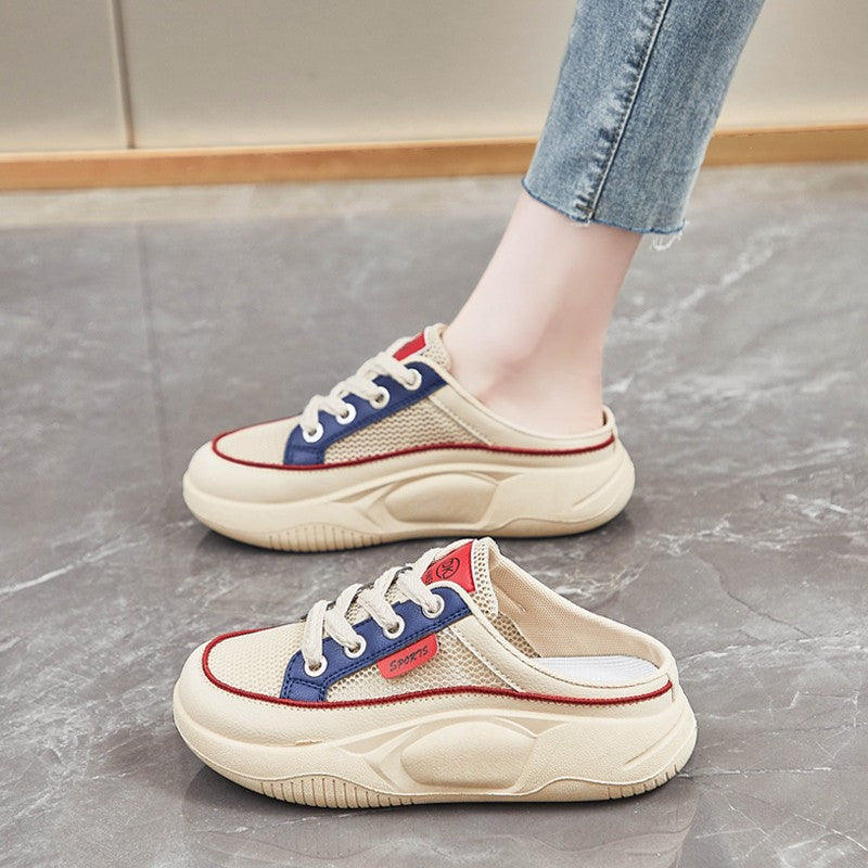Damen Sportliche Sneakers mit atmungsaktiver Mesh-Oberfläche und komfortablem Dämpfungssystem EB