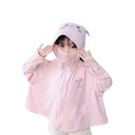 Damen sportliche UV-Schutzjacke mit Kapuze EB