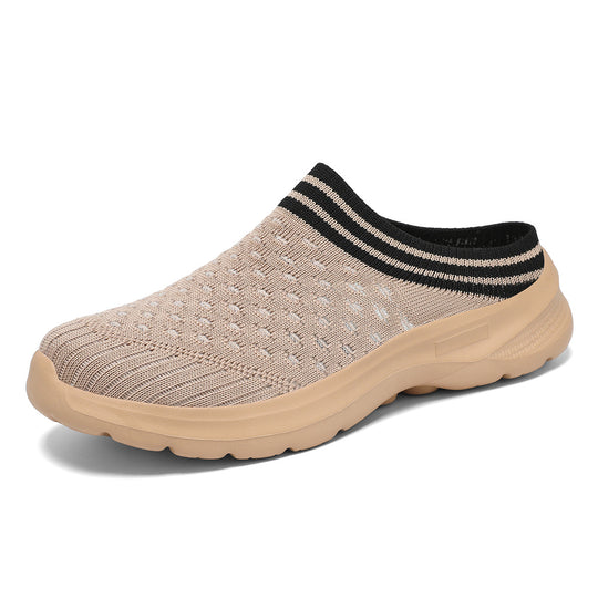 Damen Bequeme Slip-On Freizeitschuhe EB
