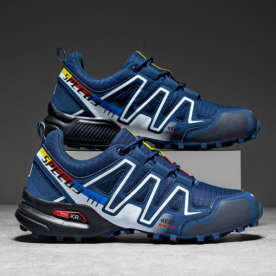 Damen Sportliche Trail-Sneakers mit rutschfester Sohle und atmungsaktivem Obermaterial EB