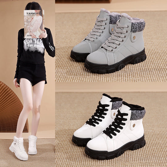 Damen Winterstiefel mit isolierendem Futter und rutschfester Sohle EB