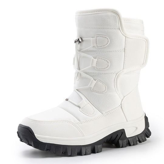 Damen Winterstiefel mit isolierendem Futter und rutschfester Profilsohle EB