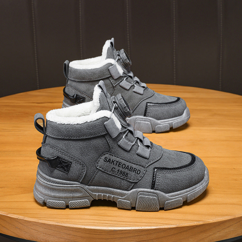 Damen geschlossene Winterstiefel mit anpassbarem Verschlusssystem EB