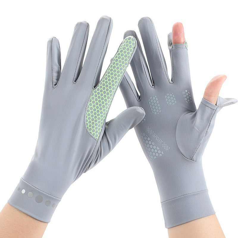 EB | Sonnenschirm Eis Seide Handschuhe