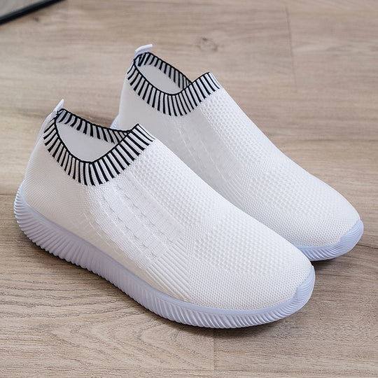 Damen atmungsaktive Sneakersocken mit elastischem Einstieg EB