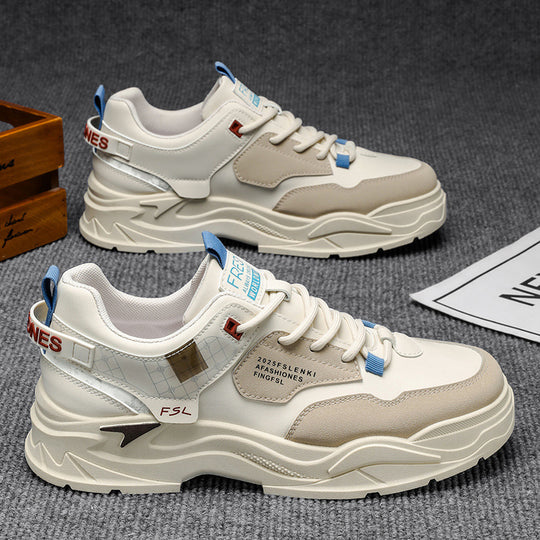 Damen Sportliche Chunky Sneakers mit dämpfender Sohle und atmungsaktivem Obermaterial EB
