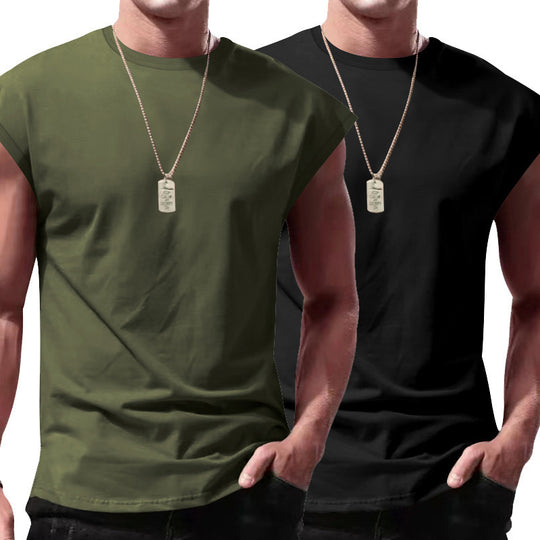 Herren ärmelloses T-Shirt Set EB