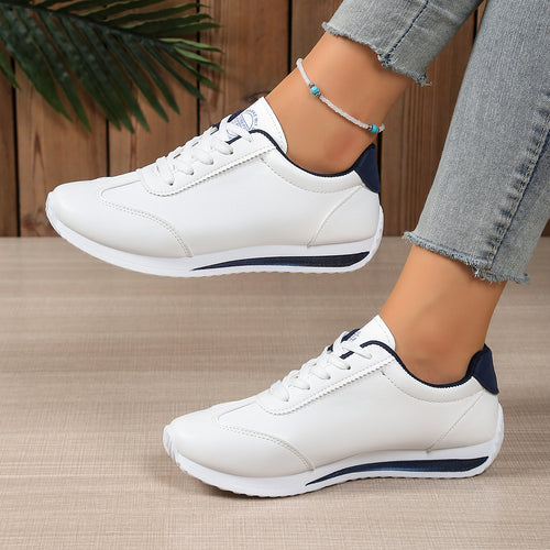 Damen Sportliche Lifestyle Sneakers mit hochwertigem Obermaterial und komfortablem Fußbett EB