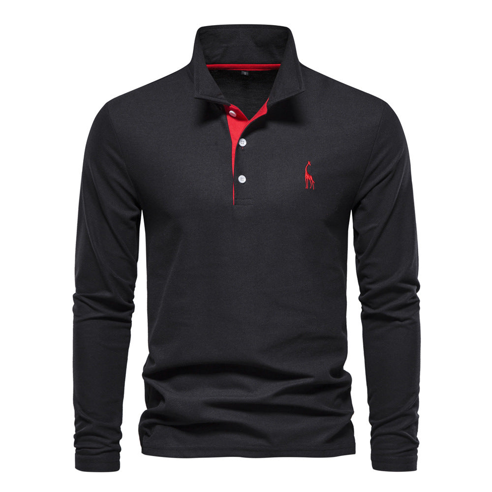 Atmungsaktives Baumwoll Poloshirt Herren | EB