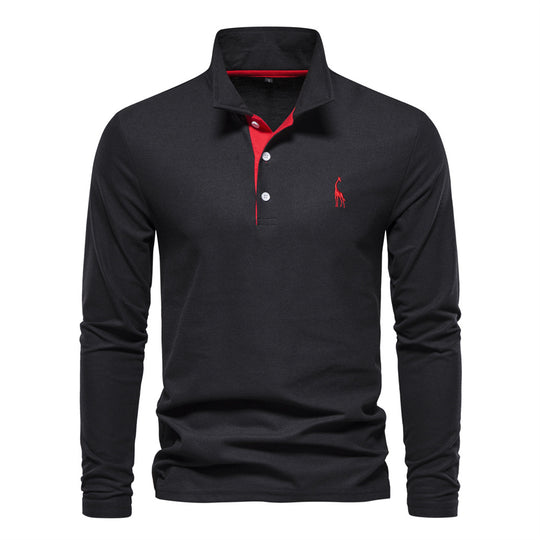 Atmungsaktives Baumwoll Poloshirt Herren | EB
