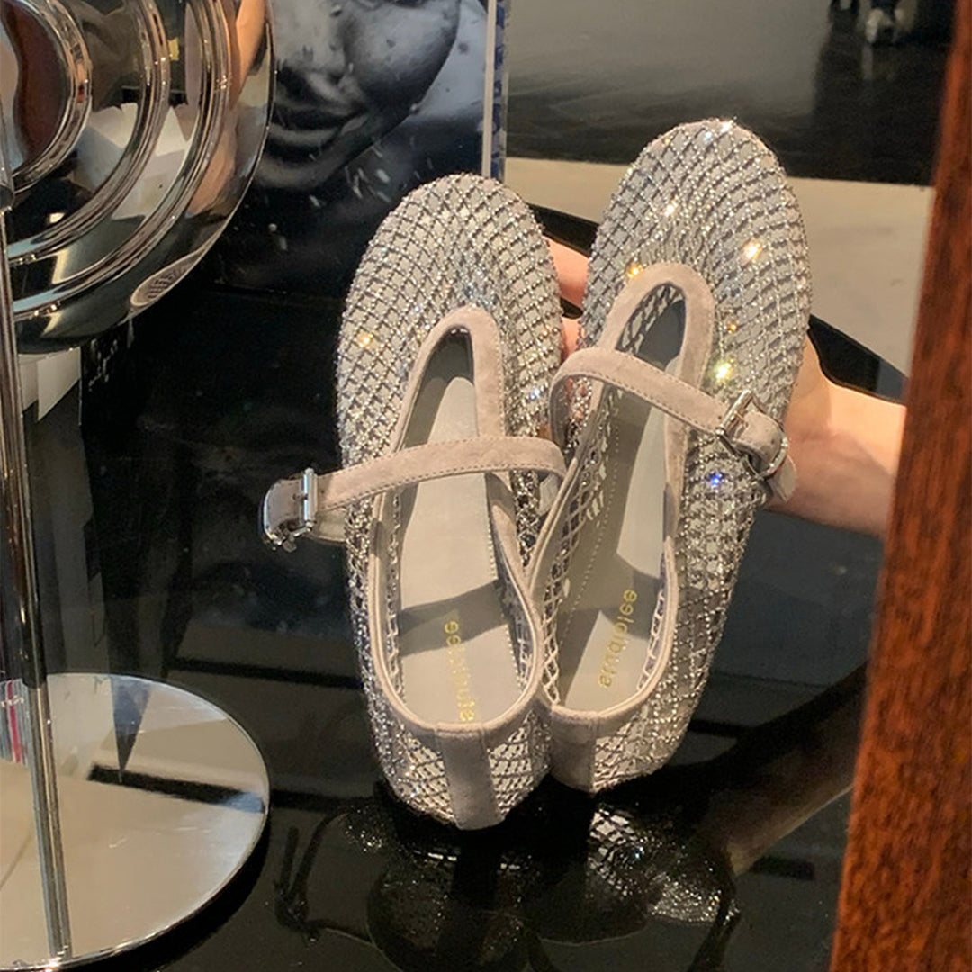 Damen elegante und bequeme Ballerinas EB
