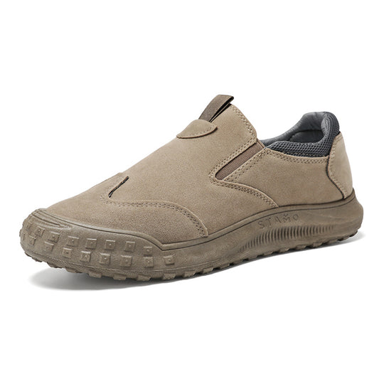 Damen Bequeme Slip-On Schuhe mit rutschfester Sohle EB