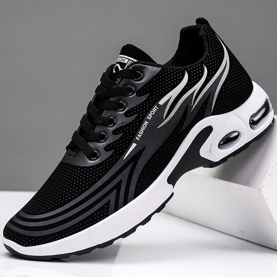 Damen Sportliche Air Cushion Sneakers mit atmungsaktivem Obermaterial EB