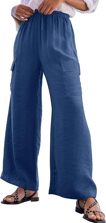 Damen Cargo-Hose aus leichtem Jersey EB