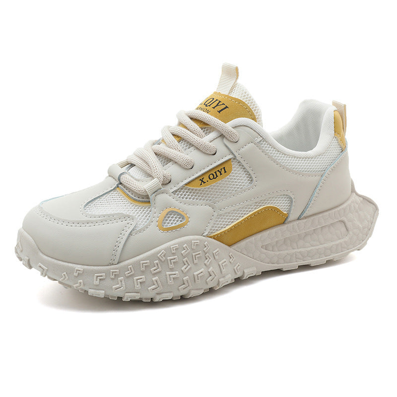 Damen Sportliche Sneakers mit atmungsaktiver Mesh-Oberfläche und dämpfender Sohle EB