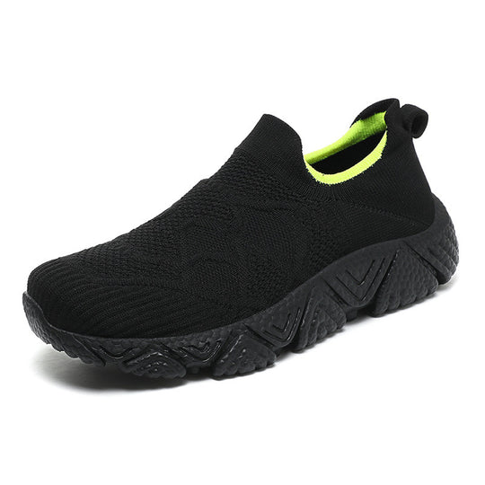Damen Atmungsaktive Slip-On Sneakers mit flexiblem Sohlenprofil EB