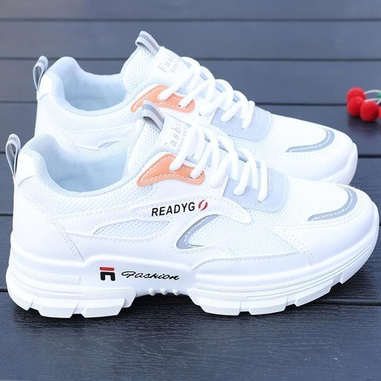 Damen Sportliche Lifestyle Sneakers mit trendigen Designelementen EB