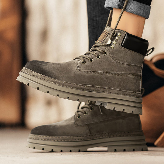 Damen Strapazierfähige Wanderstiefel mit hohem Schaft und rutschfester Sohle EB