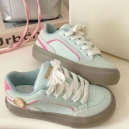 Damen Sportliche Sneaker mit atmungsaktivem Mesh-Obermaterial und dämpfender Sohle EB