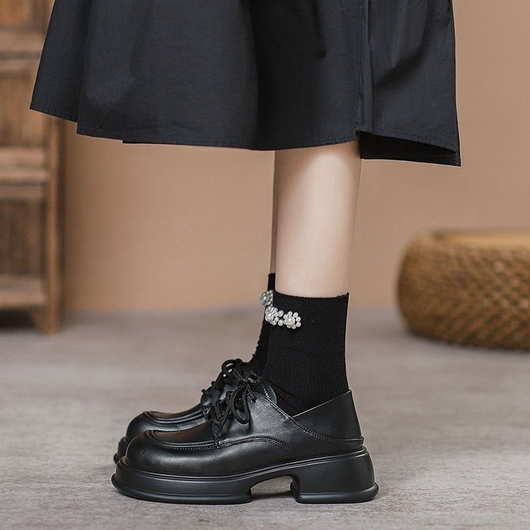 Damen Schnürschuhe im klassischen Look mit bequemer Laufsohle EB