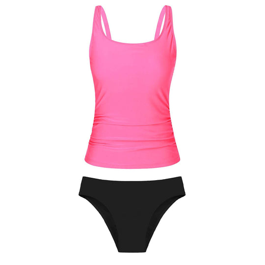 Damen Bikiniset mit floralem Oberteil und klassischem Unterteil EB